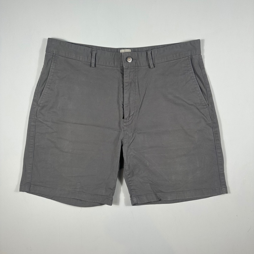 Flint and Tinder Chino Shorts Mens 36 Cotton 365 Spandex Gray